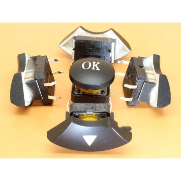 Navigation Switch Set – 5 Way with Omron B3F-4055 – 12x12x7.3mm Switches - Image 2