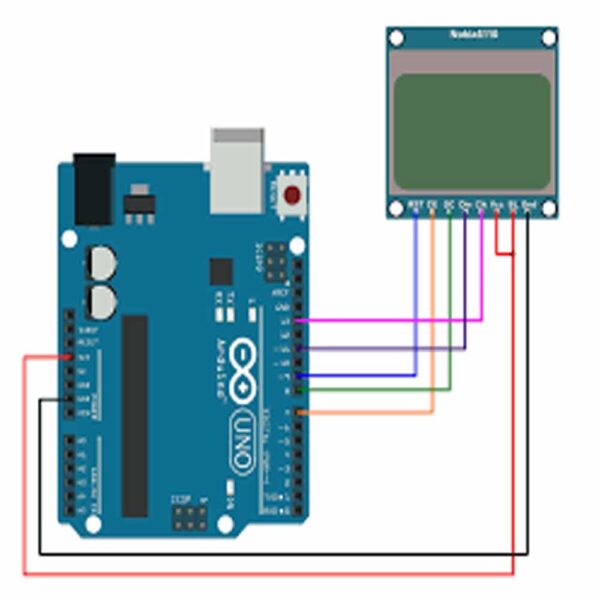 Nokia 5110 LCD Display Module-Blue - Image 4