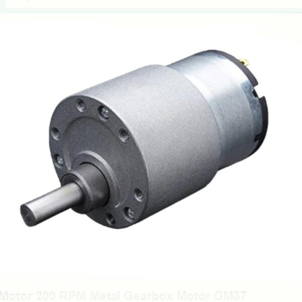 Offside Motor 300 RPM Metal Gearbox Motor GM37 - Image 2