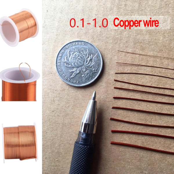 30 SWG Polyester Enameled Copper Winding Wire – 2 Meters - Image 4