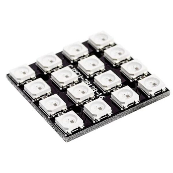 WS2812B 4×4 RGB LED Module