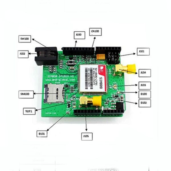 SIM808 Kit for Arduino UNO NB IOT KITS Development Board – 1 Set - Image 2