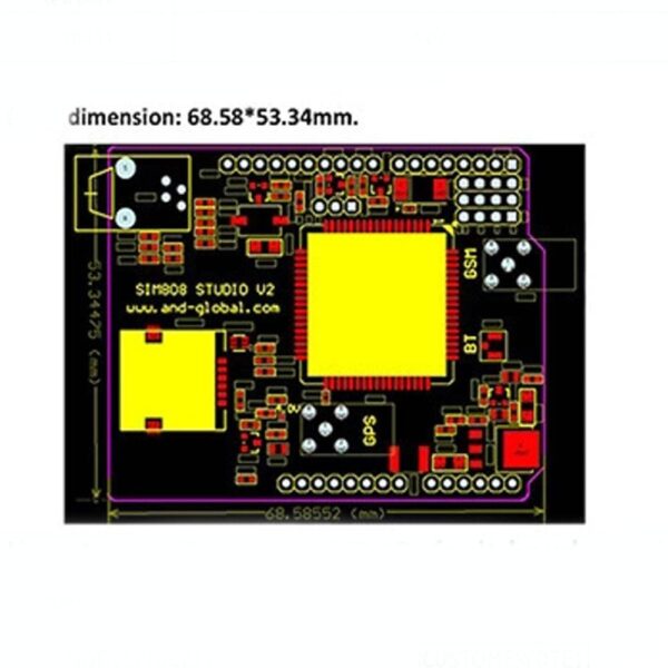 SIM808 Kit for Arduino UNO NB IOT KITS Development Board – 1 Set - Image 3