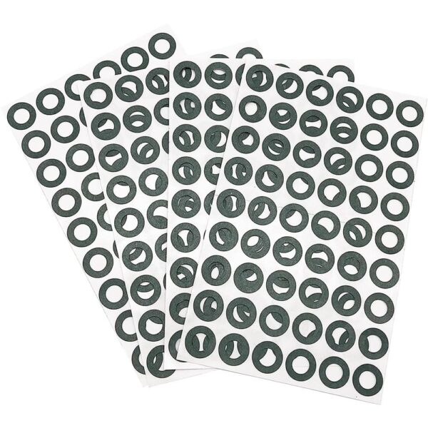 Single Hole Electrical Insulating Adhesive Mat for 32650 Battery Cell Terminal Insulation –  1 Sheet ( 40 Pcs) - Image 3