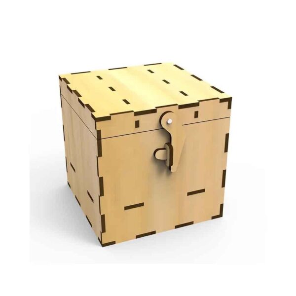 Scare Box Diy Spring Compression Damping Assembled Model  Wooden Model - Image 4