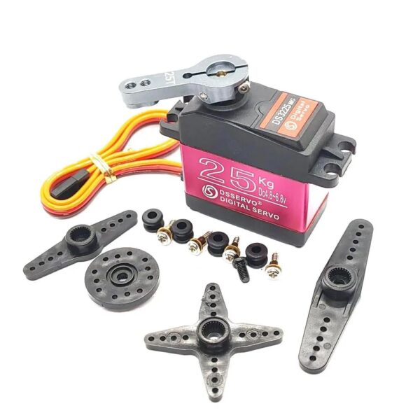 Servo 25KG DS3225MG 180Degree Metal Gear Digital Servo Motor Arduino High Torque