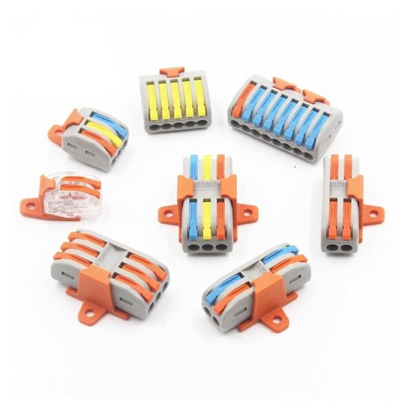 YL-24 Quick Connector Terminal Block Fixing Cable locking Splice Conductor - Image 12