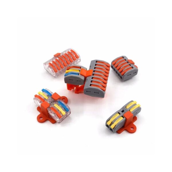 YL-24 Quick Connector Terminal Block Fixing Cable locking Splice Conductor - Image 13