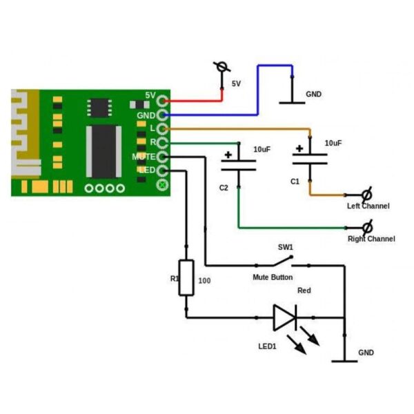 Stereo Wireless Speaker Bluetooth 4.0 Audio Receiver Module For DIY Modified Speaker - Image 4