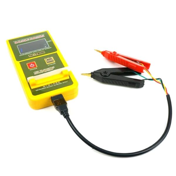 Sunnko T200 Nickel Chip Internal Resistance Tester Resistance Milliohmmeter - Image 2