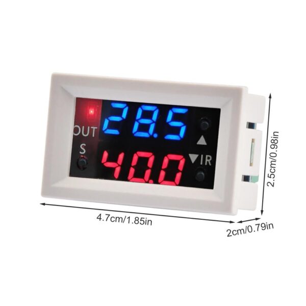 DC 12V Dual LED Display Timing Delay Relay Module Cycle Timer Digital 20A 0-999 Seconds Minutes Hours Cycle Time Control Switch - Image 6