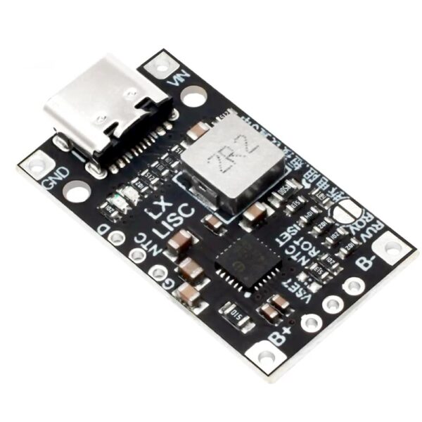 Type-C USB 3S BMS 15W 8.4V 12.6V 1.5A Lithium Battery Charging Boost Module With Balanced Support Fast Charge With Indicator