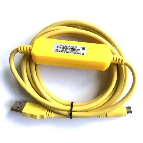 USB To 8 Pin RS-422 SC09-FX PLC Programming Cable