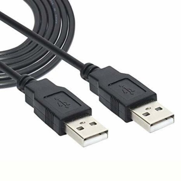 USB Male to Male Cable 1.5 Meter with Ferrite Core - Image 2