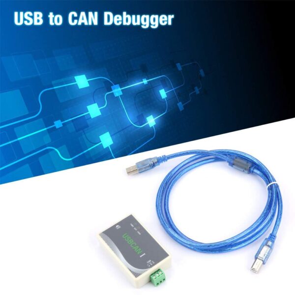 USB To CAN Single Channel CAN Adapter USBCAN Debugger Supports Secondary Development Compatibility - Image 2