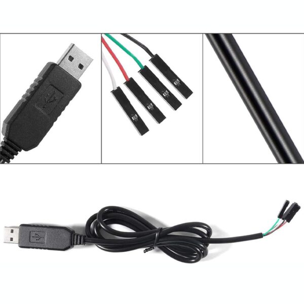 USB to TTL PL2303 PL2303HX Cable 4Pin - Image 4