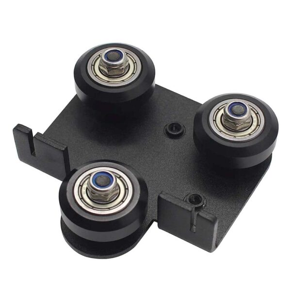 3D Printer 2020 V-Slot Gantry Plat Set Slide Plate Pulley For CR-10 / Ender-3 Metal Extruder Nozzle Fixing Wheels vo pen build slot - Image 5