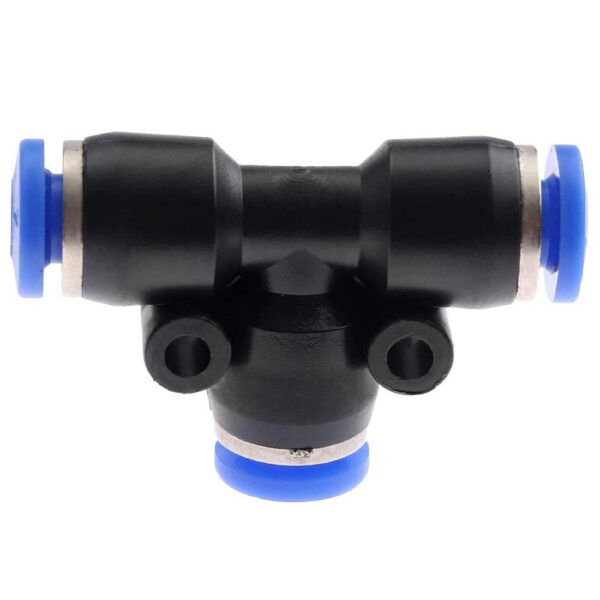 8mm ID PU Equal Tee Pneumatic Connector - Image 4