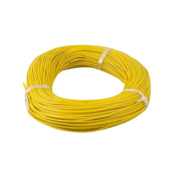 High Quality Flexible Wire 7/36 Yellow (92 Meter) - Image 2