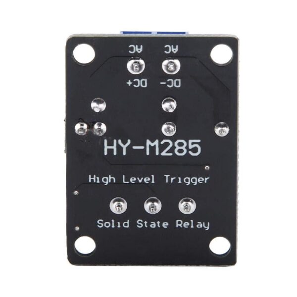 1 Channel 12V Relay Module Solid State High Level SSR DC Control 250V 2A with Resistive Fuse - Image 3