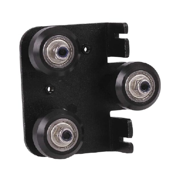 3D Printer 2020 V-Slot Gantry Plat Set Slide Plate Pulley For CR-10 / Ender-3 Metal Extruder Nozzle Fixing Wheels vo pen build slot - Image 2