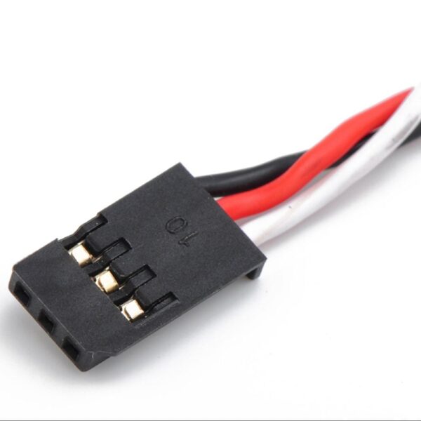 SafeConnect Twisted 15CM 22AWG Servo Lead Extension (Futaba) Cable with Self-locking Hook - Image 2
