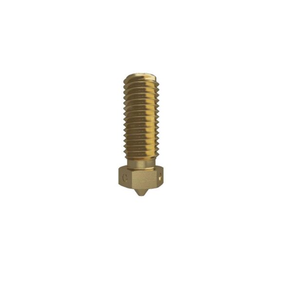 V6 Volcano Brass Length Extruder Nozzle – 1.75mm x 0.80mm - Image 3
