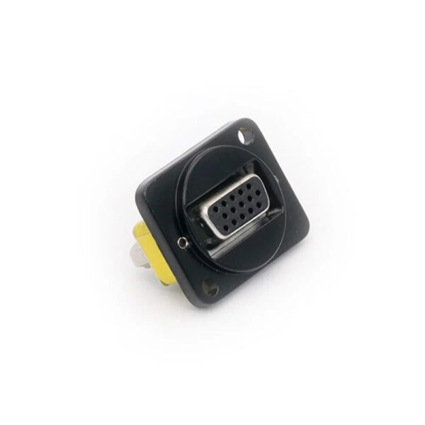 VGA 180 Degree Keystone Jack Panel Mount Connector - Image 5