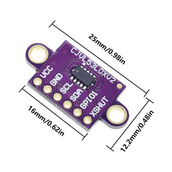 VL53L0X Laser Ranging Sensor Time-of-Flight (ToF) - Image 2