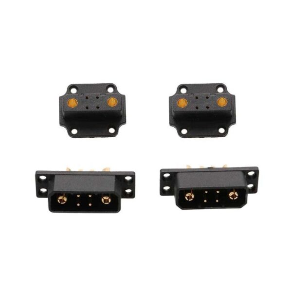 VTOL JX8 Servo Connector Adapter 8+2 Male Female Quick Release Plug for RC Model Airplane Turbine Jet Drone – 1 Pair - Image 4