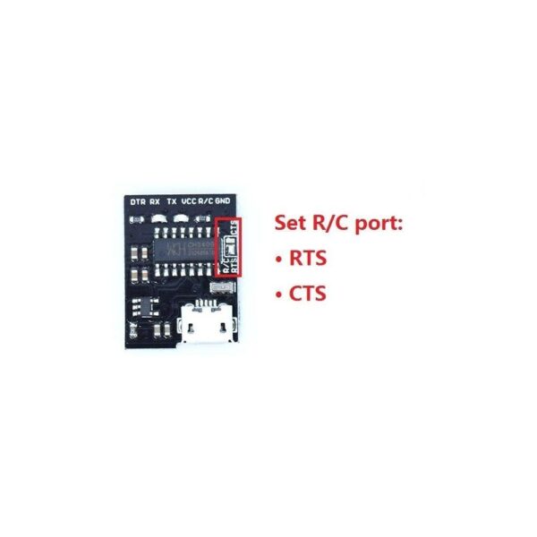WEMOS CH340G Breakout 5V 3.3V USB to Serial Module - Image 3