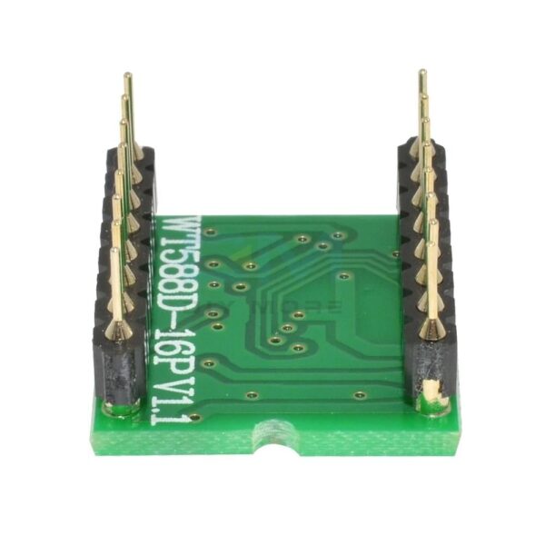 WT588D-16P Voice Sound Audio Player Module DC 2.8V-5.5V for Arduino - Image 3