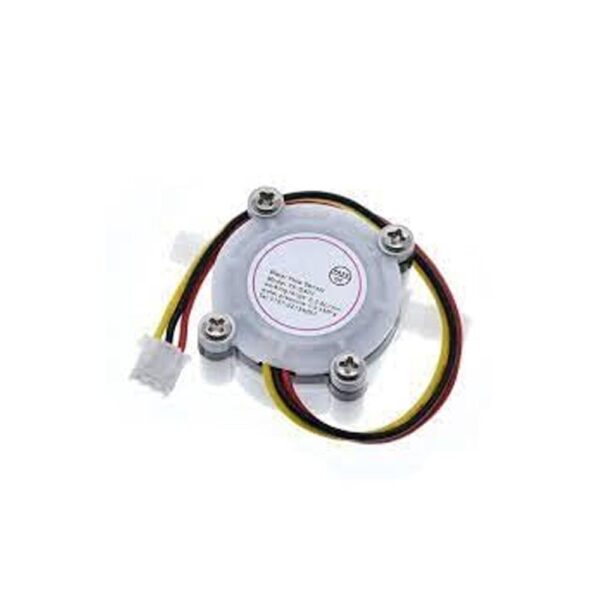 Water Flow Sensor YF-S401 Flowmeter 0.3-6L/min 2mm White - Image 2