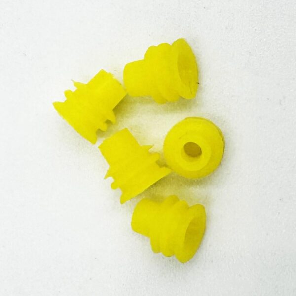 Waterproof JHD Automobile Electrical Wire Connector Yellow Seal Cap – 100 Pcs - Image 5