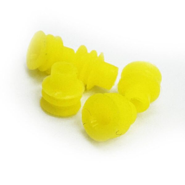 Waterproof JHD Automobile Electrical Wire Connector Yellow Seal Cap – 100 Pcs - Image 6