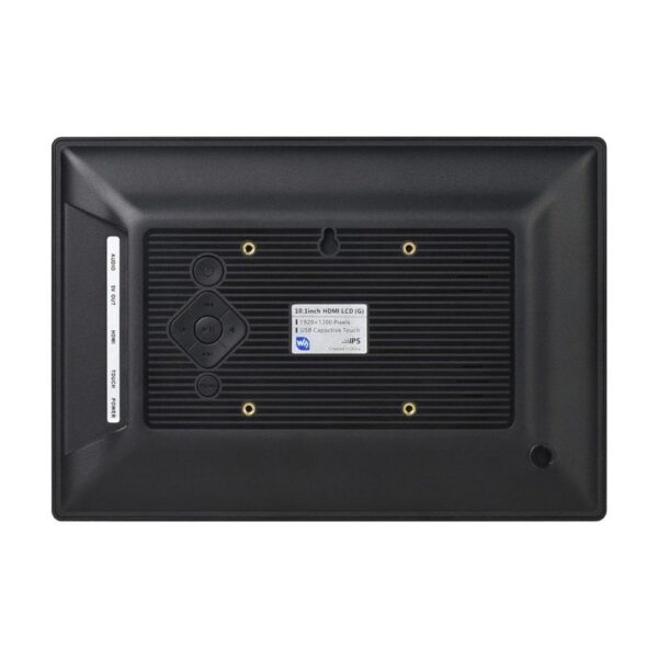 Waveshare 10.1inch HD Capacitive Touch Screen LCD (G), 1920×1200, HDMI, IPS, Fully Laminated Screen, Supports Raspberry Pi / Jetson Nano / PC (Without Power Adapter) - Image 3