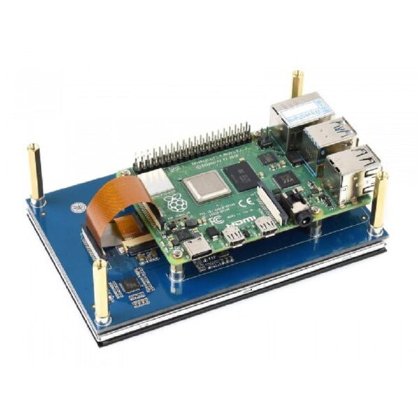 Waveshare 5inch Capacitive Touch Display for Raspberry Pi, DSI Interface, 800×480 - Image 2