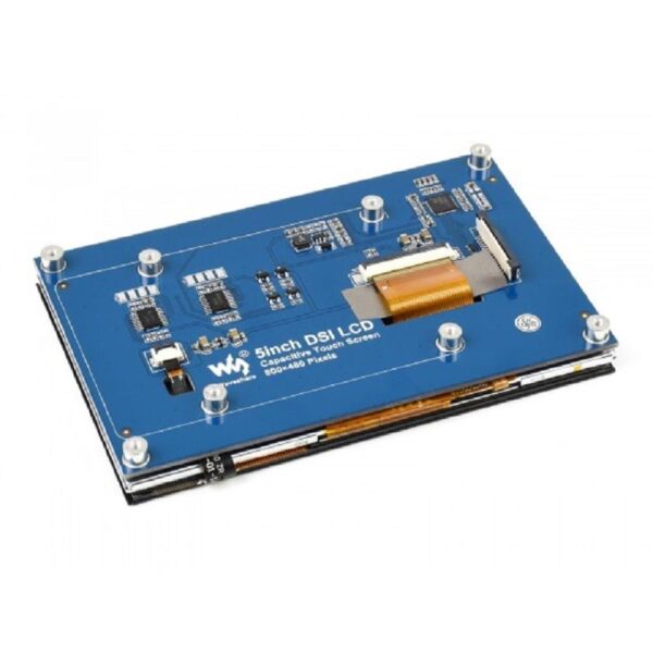 Waveshare 5inch Capacitive Touch Display for Raspberry Pi, DSI Interface, 800×480 - Image 3