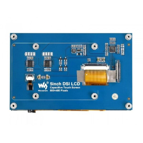 Waveshare 5inch Capacitive Touch Display for Raspberry Pi, DSI Interface, 800×480 - Image 4