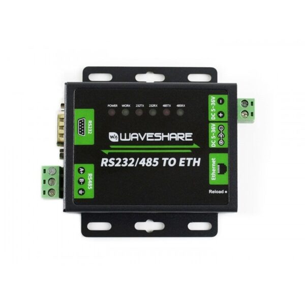 Waveshare Industrial RS232/RS485 to Ethernet Converter (EU) - Image 4
