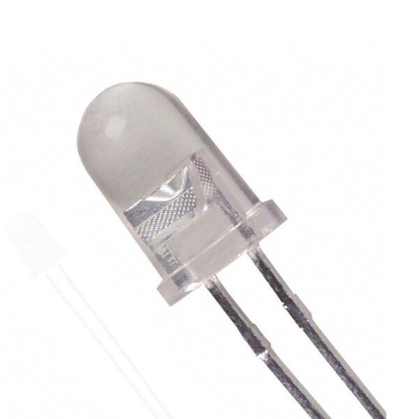 White LED 5MM (5 Pieces) - Image 2
