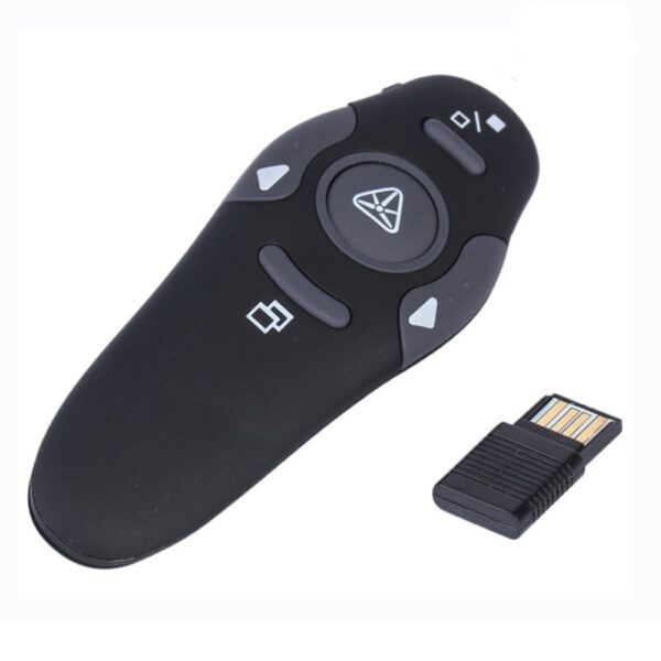 Wireless Presenter Laser Pointers 2.4G RF Wireless PPT Presentation Remote Control Red Light USB Flip Laser Pointer Pen - Image 2