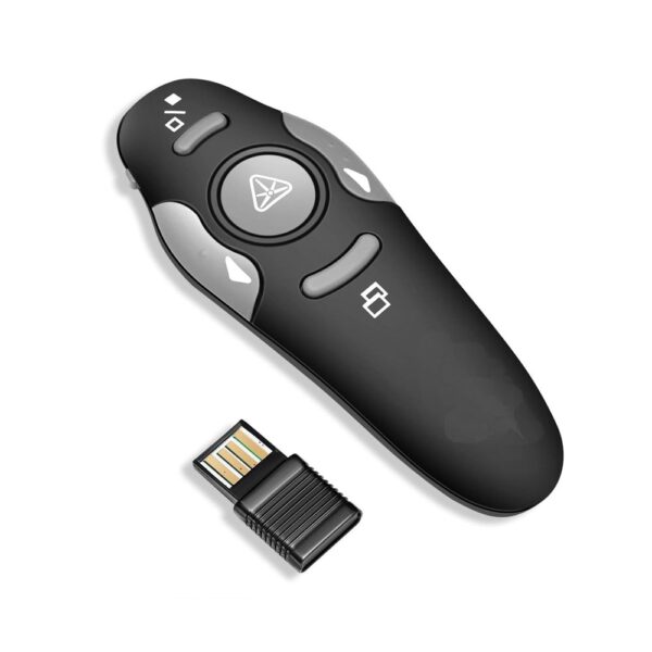 Wireless Presenter Laser Pointers 2.4G RF Wireless PPT Presentation Remote Control Red Light USB Flip Laser Pointer Pen