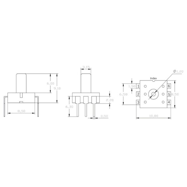 XGZP6857A 0 to 20 KPa Analog Output 5V – CF SENSOR ORIGINAL - Image 3