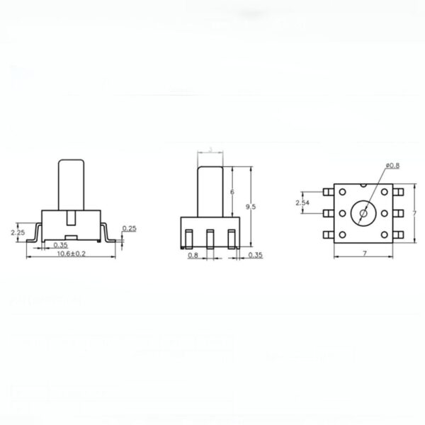 XGZP6859A 0 to 1000 kpa Analog Output 5V-CF SENSOR ORIGINAL - Image 5