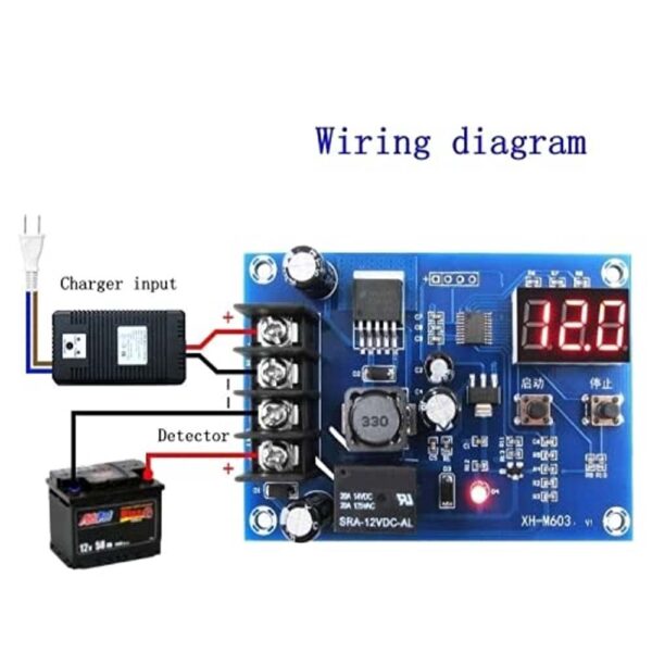 XH-M603 Charging Control Module With LED Display - Image 2