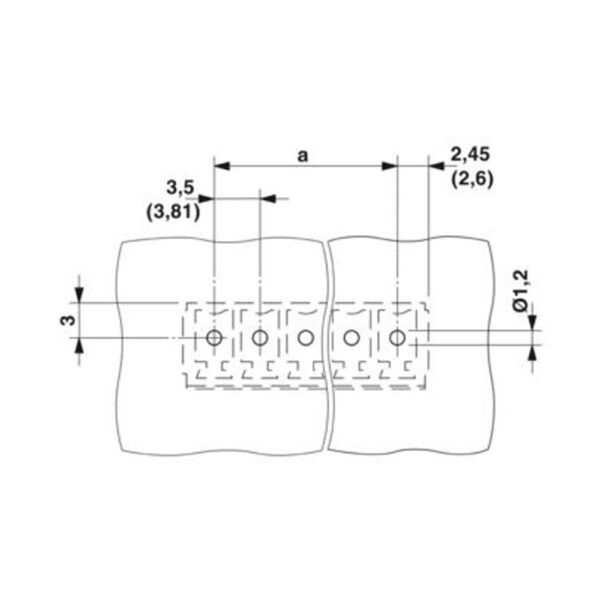 XY2500 12 Pin 3.81 mm male Pitch Straight Screw Terminal Block Socket - Image 3