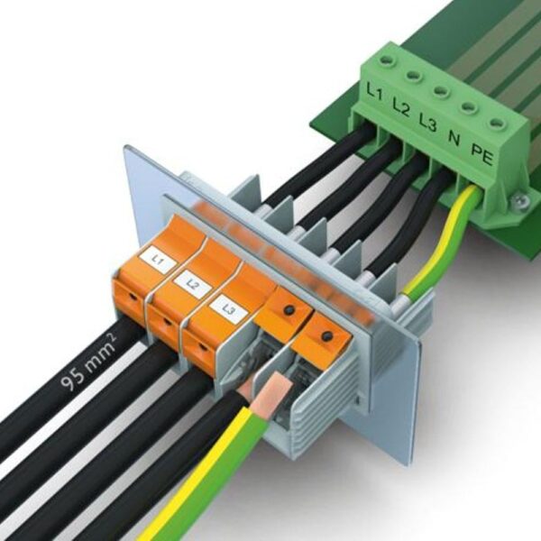 XY2500 5Pin Right Angle Female Terminal Block Connector 3.81 Pitch - Image 4