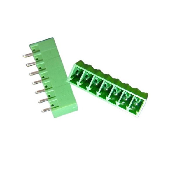 XY2500 7 Pin 3.81 mm Male Pitch Straight Screw Terminal Block Socket