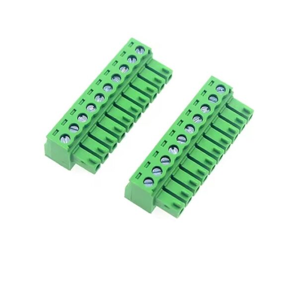 XY2500 10Pin Right Angle Female Terminal Block Connector 3.81 Pitch